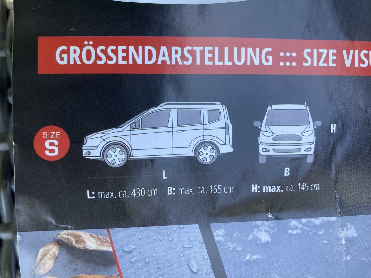 Coperture: Garage fürs Auto Abdeckplane für Winter – Usato da Wallenwil venduto da Clare1