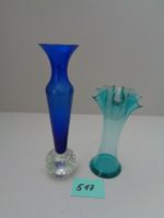 2 kleine Glasvasen