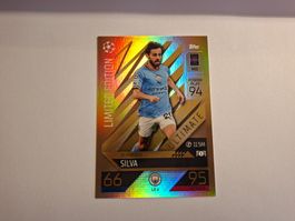 Match attax Fussballkarte Limited edition Bernardo Silva