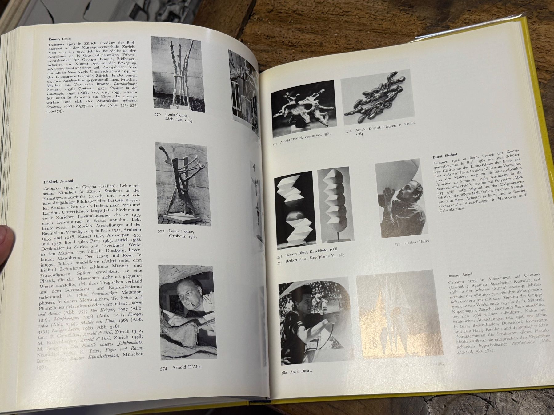 Bücher: 1967 Schweizer Plastik der Gegenwart Joray Marcel – Gebraucht aus Bern von Jwpm66 3