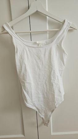 Weisser Body  H&M, Grösse S