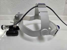 Kopflupe Zeiss Eymag 3.5x400 + Starlight nano Licht 