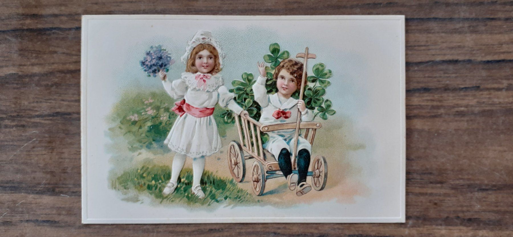 Cartoline postali: Ansichtskarte Kinder antik – Usato da Mörschwil venduto da lindaswunderkiste 1