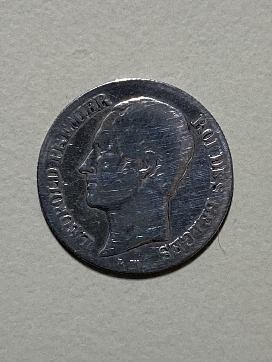 Toutes les monnaies: Belgique - 20 centimes - 1853 LW - AG – D'occasion à Payerne par Mike1682 1