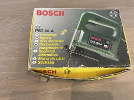 Scie sauteuse BOSCH PST 50 A, occasion, parfait état!