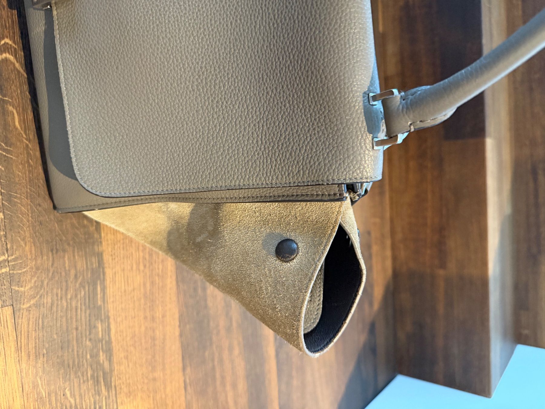Celine Borse da donna: Céline Trapez Bag – grau, original – Usato da Zug venduto da luviluv 5