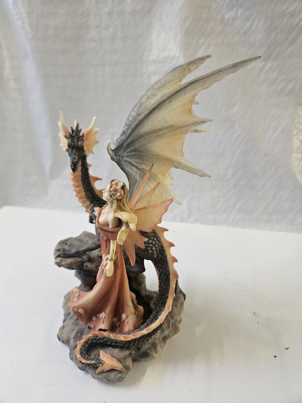 Statuette: Mysticalls Drache mit Fee – Nuovo (secondo la descrizione) da Dielsdorf venduto da Kenan997 1