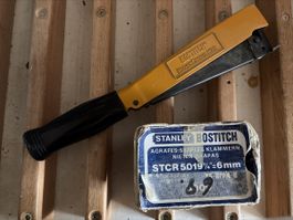 Bostitch PowerCrown H30 Handtacker mit Klammern 6mm