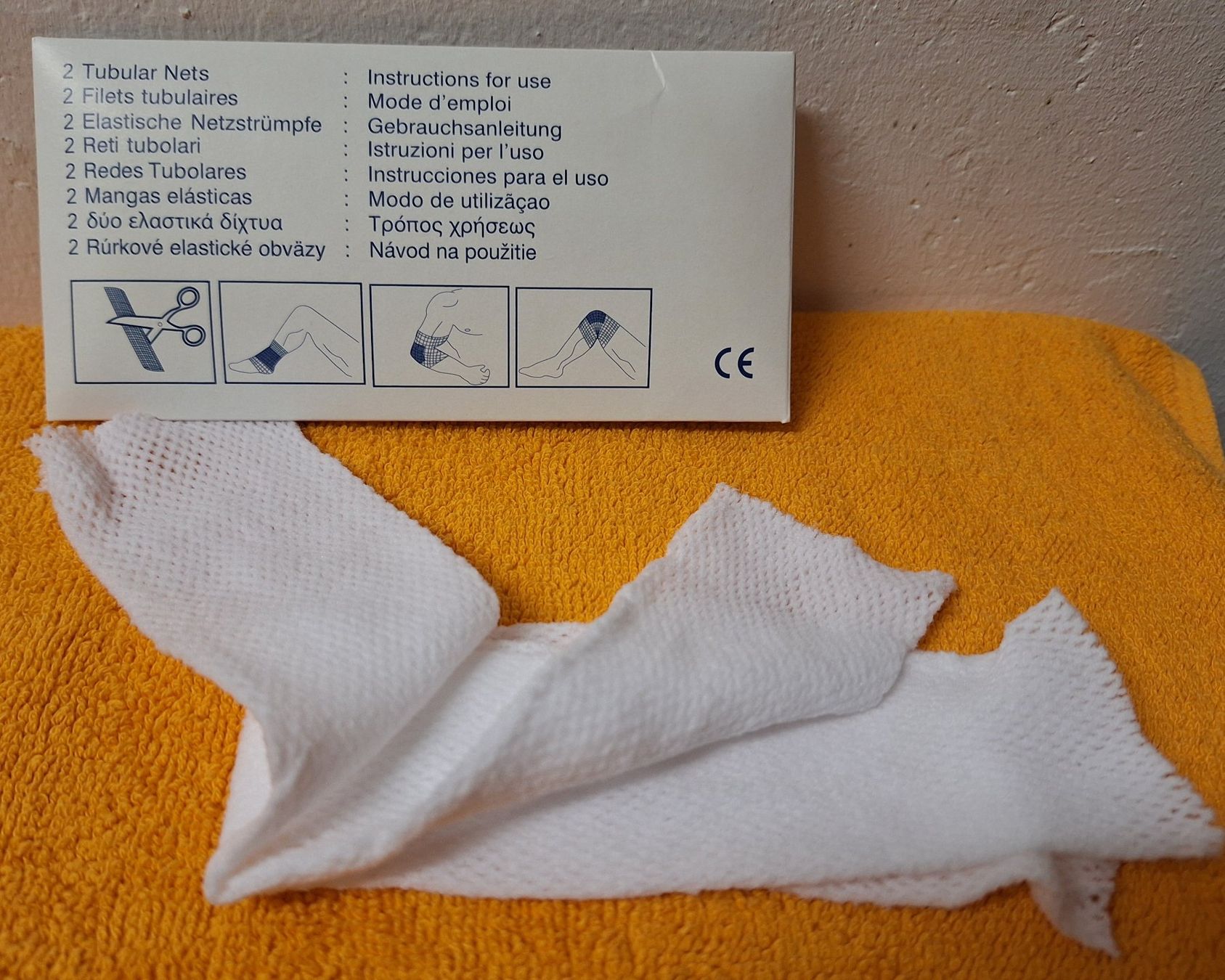 Kit di pronto soccorso: Neu:  24 Packungen elastische Fixiernetze, dehnbar – Nuovo e nell'imballaggio originale da Muri AG venduto da Edlerweiss 1