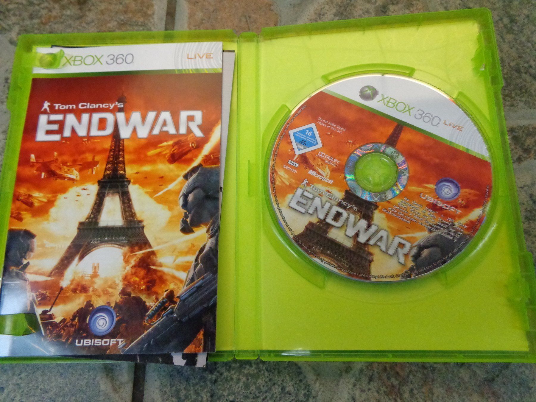 Spiele: Tom Clancy's Endwar (Francais) (xbox 360 – Gebraucht aus Olten von Disc-Ausverkauf 1
