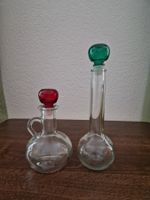 Glas-Karaffen für z.B. Essig und Oel