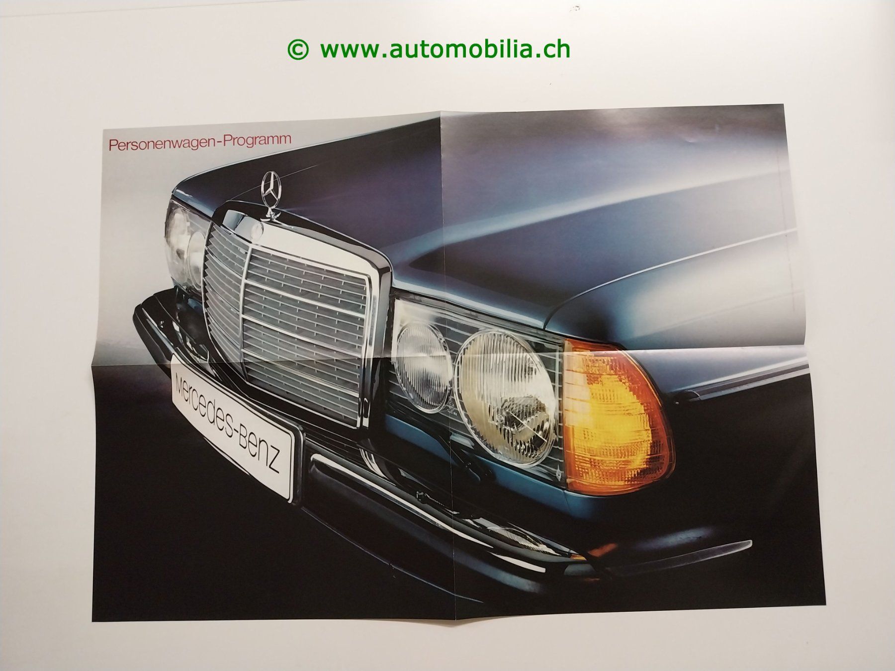 Mercedes-Benz Dokumente: Mercedes-Benz Modellprogramm 1977/07 Prospekt deutsch – Gebraucht aus Weingarten-Kalth von Bettelbruenneli 1