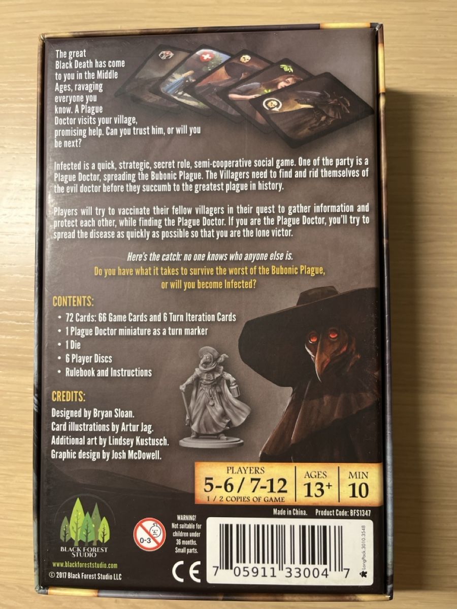 Giochi: Brettspiel, boardgame Infected – Usato da Vaglio venduto da Irukaijiu 2