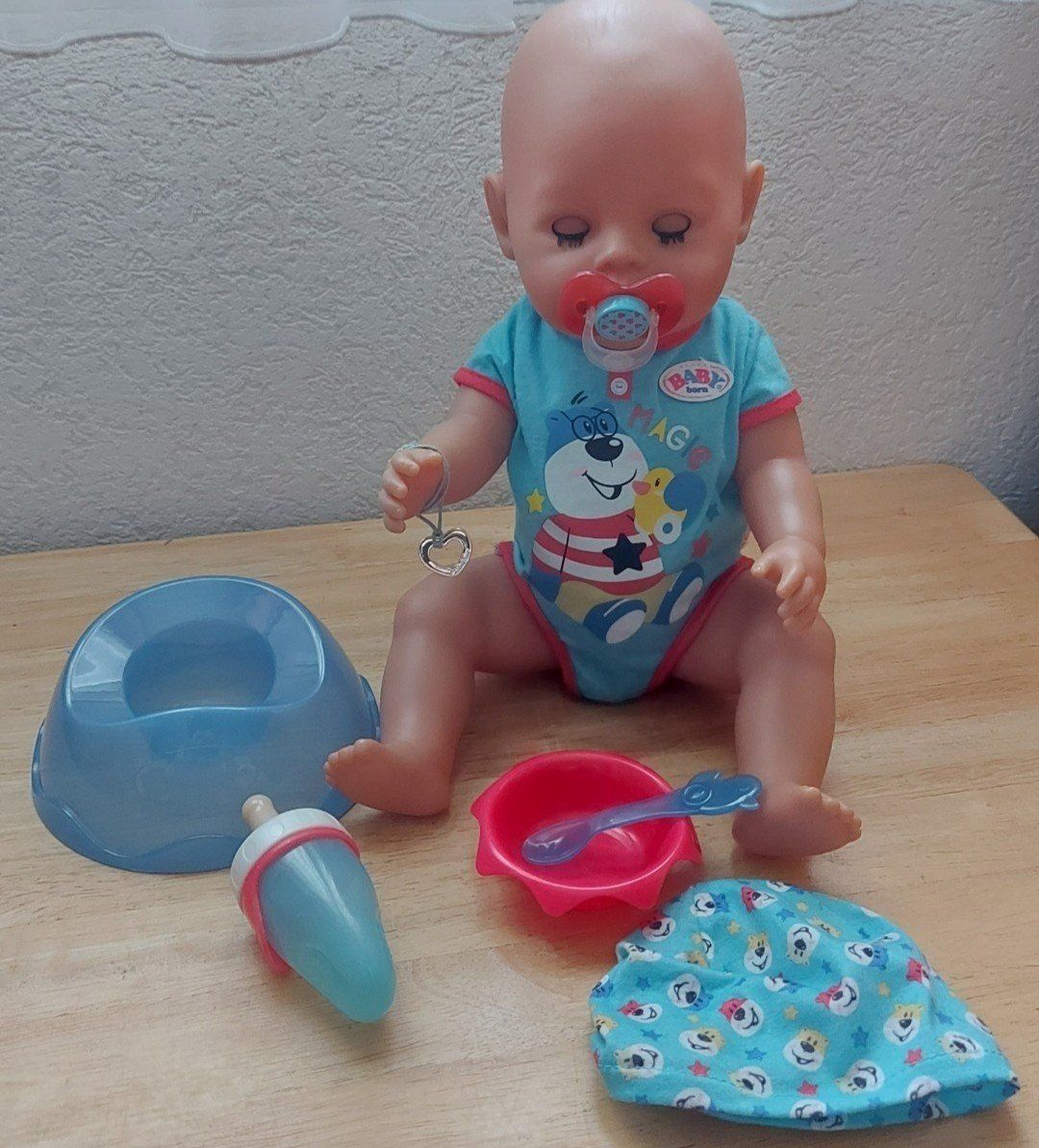 Puppen: Baby born mit Trage – Gebraucht aus Steinen von bruvlatur86