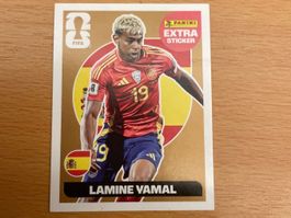 Panini Lamine Yamal Extra Sticker BRONZE