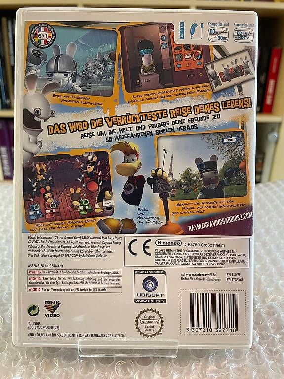 Giochi: RAYMAN® RAVING RABBIDS 2 - Wii Game  – Usato da Luzern venduto da Dali-T 2