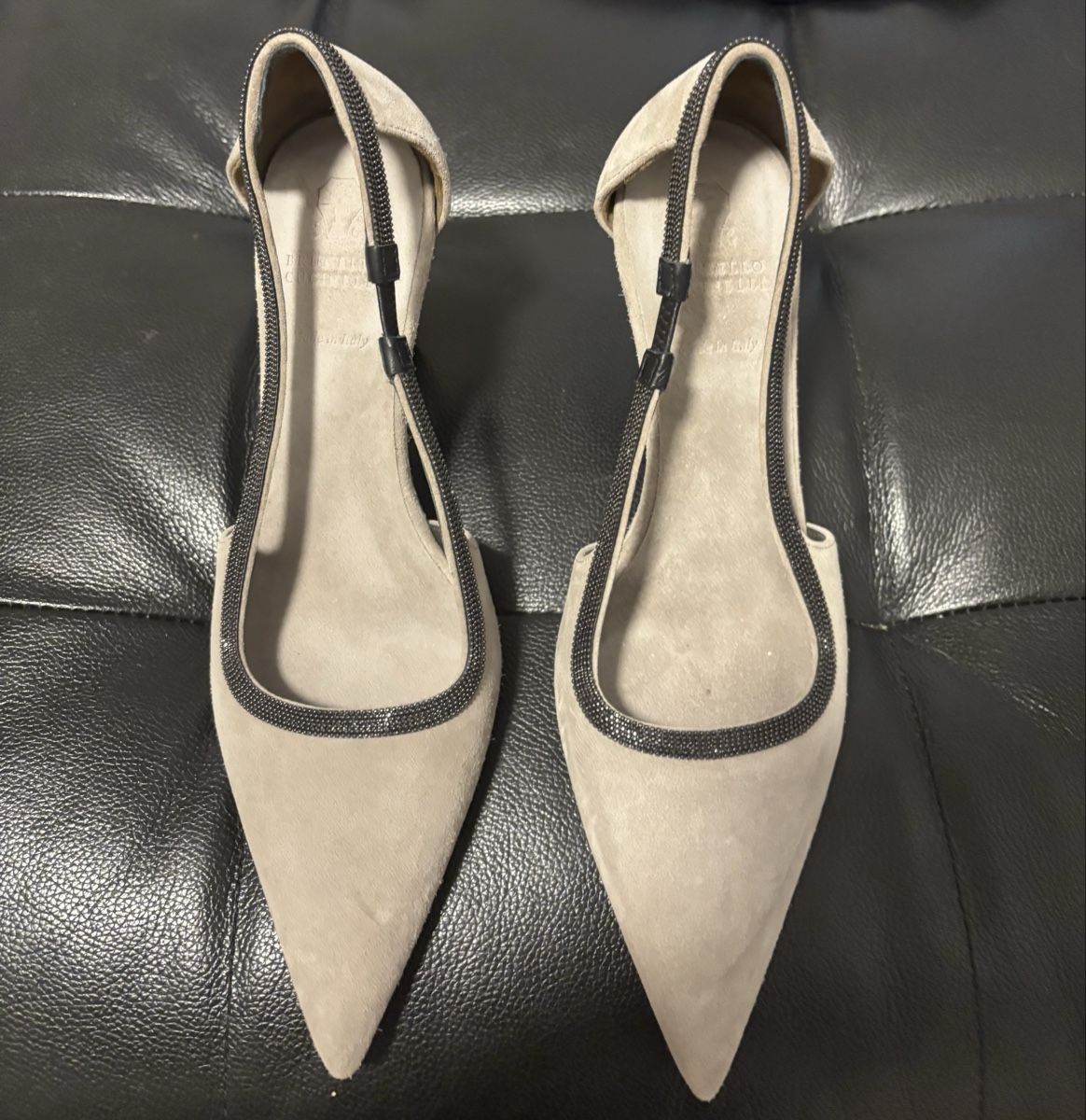 Brunello Cucinelli Scarpe da donna: Brunello Cucinelli Beige Pumps – Usato da Chur venduto da Cuteclothes7k 3