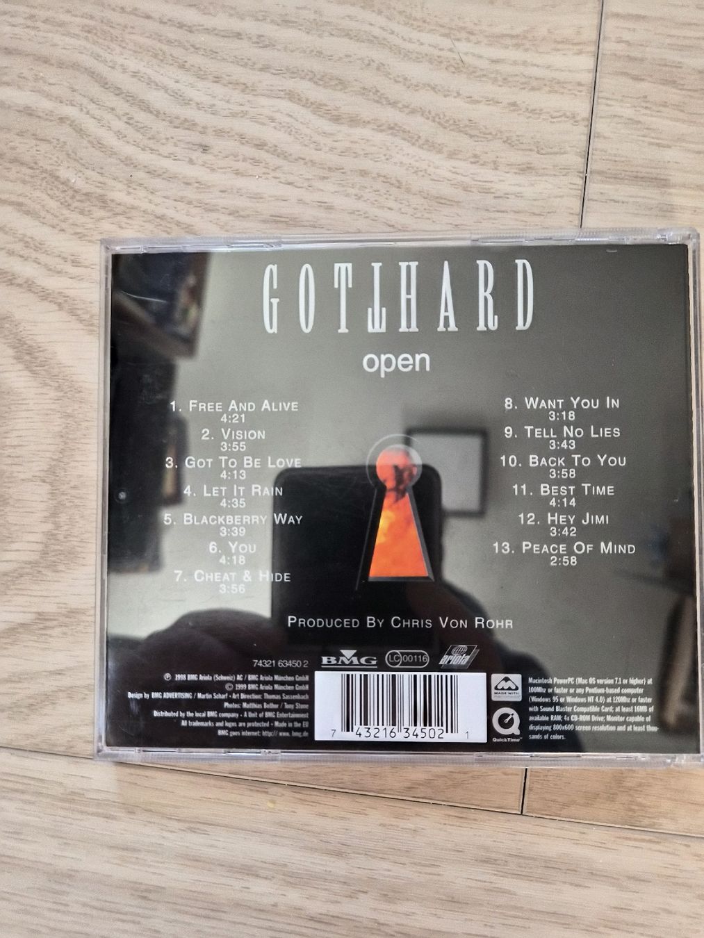 CD: Gotthard - Open - Album CD Original – Usato da La Joux FR venduto da car_ck96 2