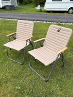 Camping-/Gartenstühle (2 Stück)