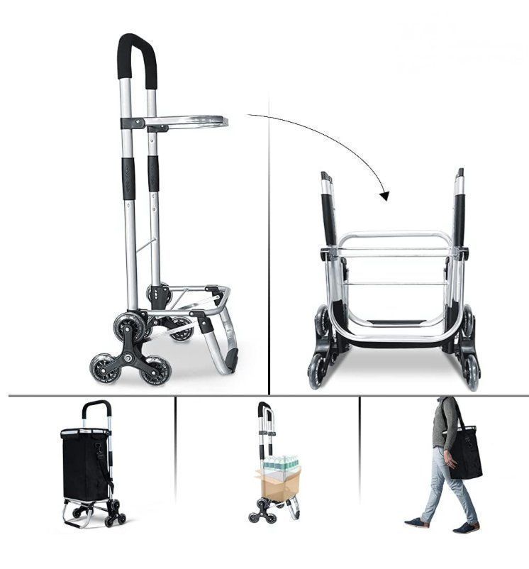 Altro per la casa: Aluminium Einkaufstrolley Treppensteiger – Nuovo e nell'imballaggio originale da Bülach venduto da StoreInShop.com 2
