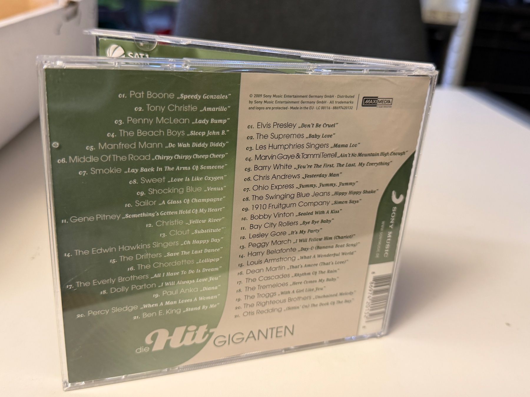CDs: Die Hit-Giganten Oldies - HB22A – D'occasion à Küsnacht ZH par Jazztilldawn 1