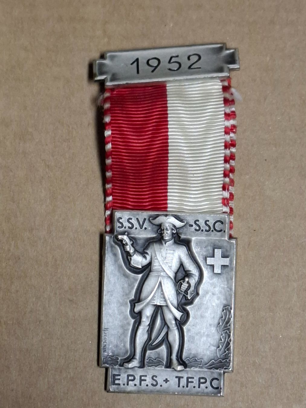 Medaglie: SSV - 1952 (D379) – Usato da Schwanden GL venduto da Suvorov 2