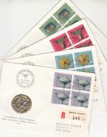 SBK B162 - B165 im 4er-Block FDC