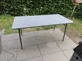 Blech Gartentisch 160x80cm mit Charakter & Bastel-History!🎨