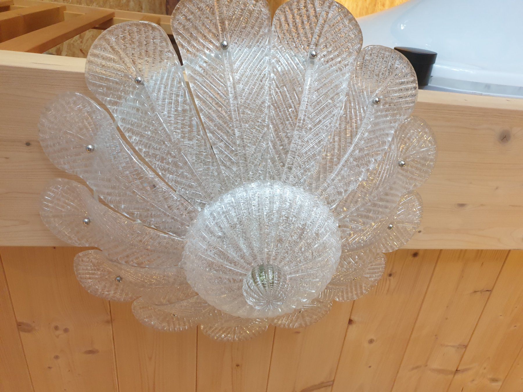 Lampadari & plafoniere: Gosser Murano Kristallleuchter Handmade – Usato da rebstein venduto da spacy73 5