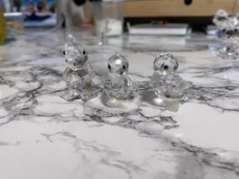 3 Swarovski Kristall Enten