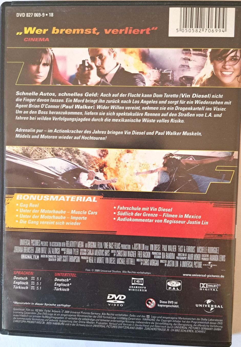 Alle DVDs: Fast & Furious – Gebraucht aus Tenniken von mik_6mxg 5