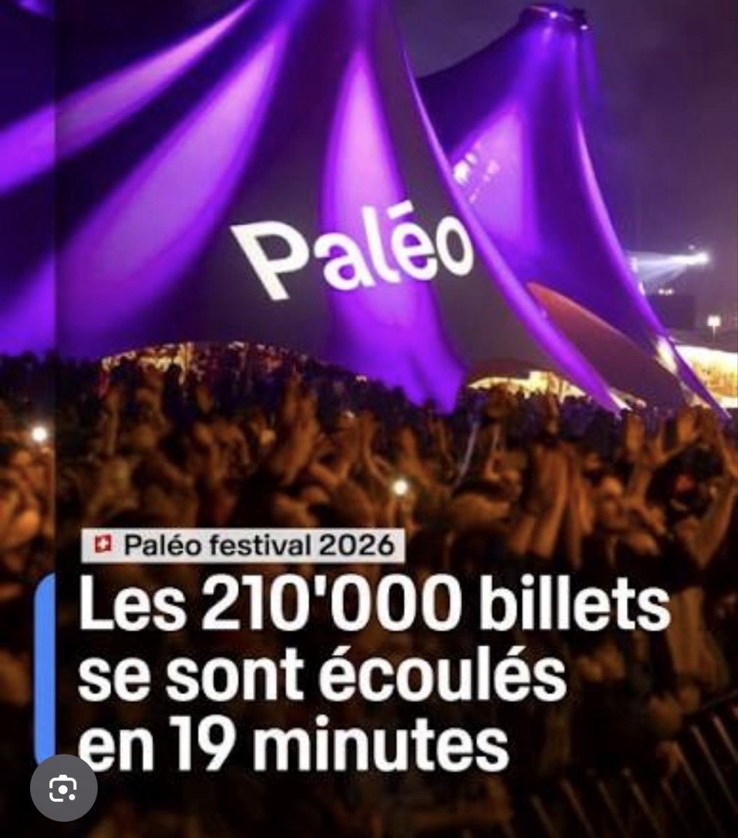 Biglietti: Paleo festival – Nuovo (secondo la descrizione) da Schmitten FR venduto da Moscasto