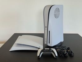 Playstation 5 (PS5) inkl. dbrand Plates weiss