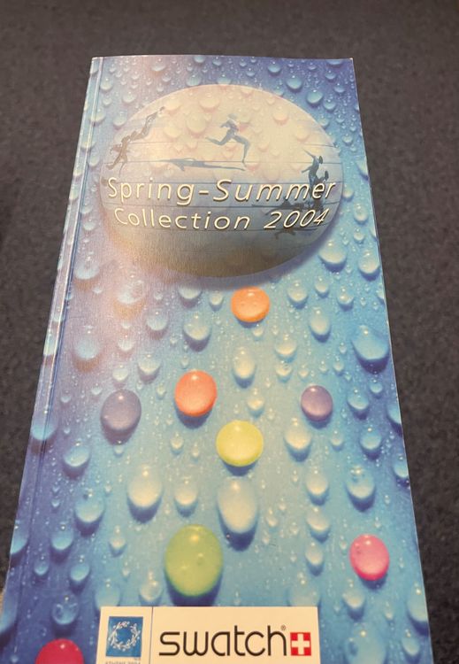 Swatch Spring - Summer Collection 2004 Broschüre (Neu (gemäss ...