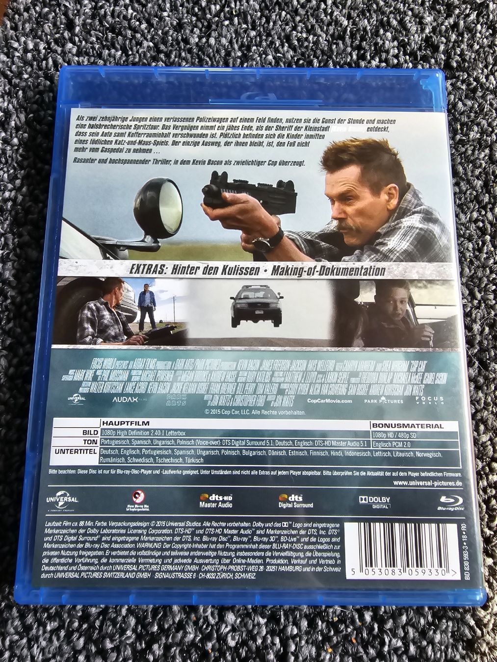Alle DVDs: Cop Car - Blu-ray – Gebraucht aus Ruswil von jan_bxl5 1