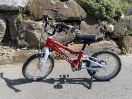 Woom 2 Kindervelo rot (14 zoll)