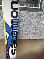 Skis Salomon X-Race 120 mit Stöcken gebraucht