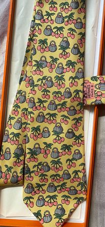 Cravate Hermès en soie