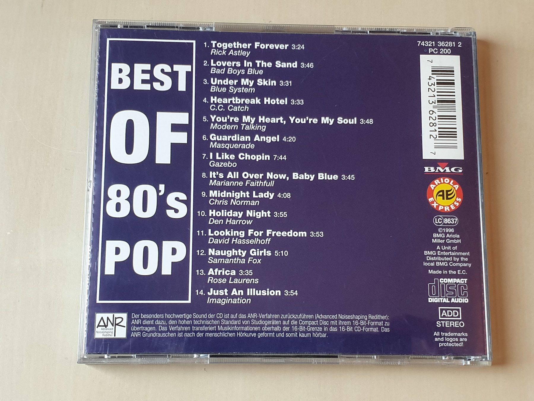 CDs: Best of 80s Pop – Gebraucht aus Stansstad von collectorsshop 1