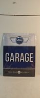 Blechschild von MINI Garage. Neu und ungeöffnet. (nov701)