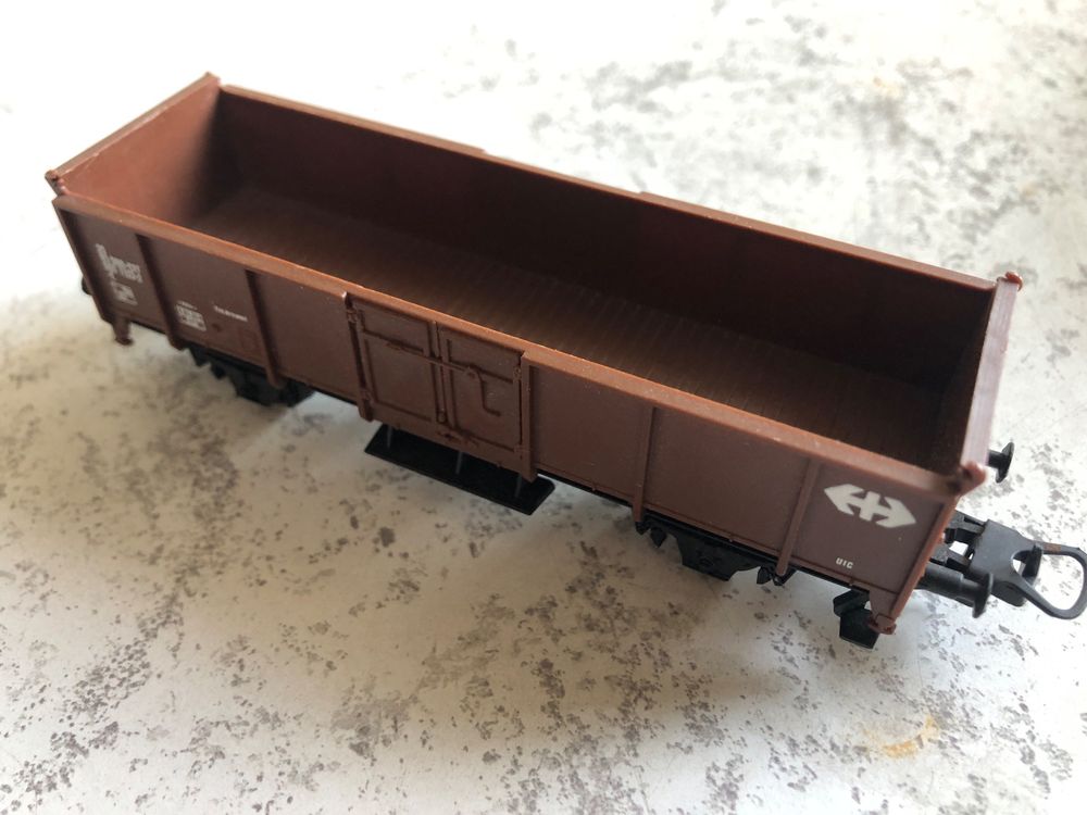 WAGON TOMBEREAU DE la DB échelle Ho Marklin 2 Essieux NEUFJAMAIS
