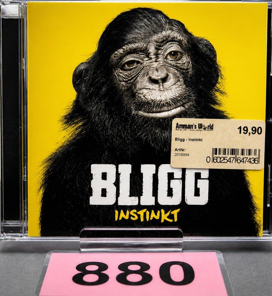 CD: CD Bligg, Instinkt - Mundart Pop, Nr. 879 – Nuovo e nell'imballaggio originale da Kottwil venduto da Crazyrolf