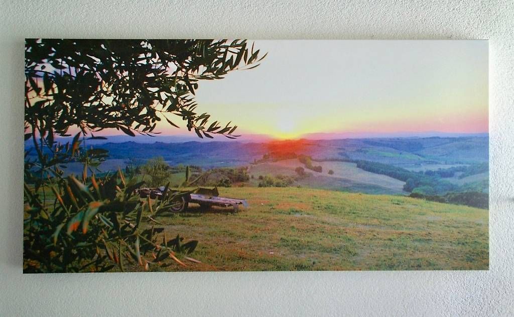 Foto & Immagini: Leinwandbild "Toscana" Unikat – Usato da Ganterschwil venduto da Bfishbone