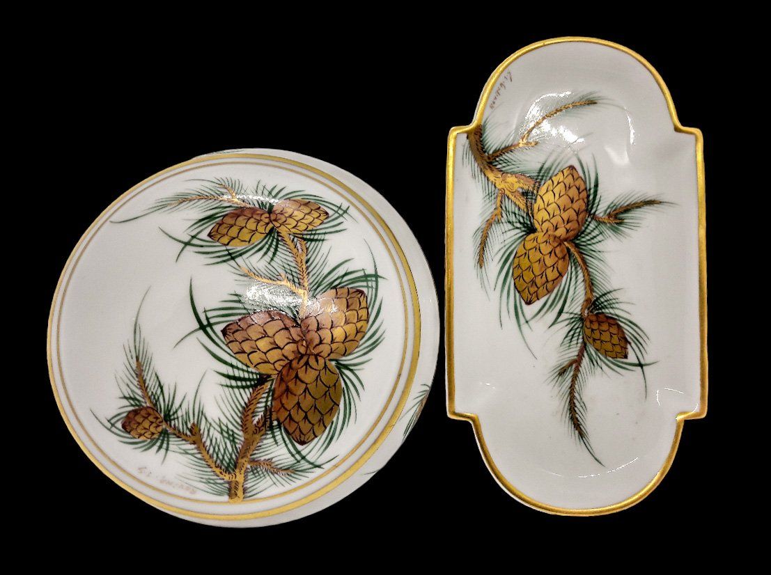 Dosen: Rovina Epinal Schmitt Jugendstil bonbonnière ravier – Gebraucht aus Tavannes von Brocashop 2