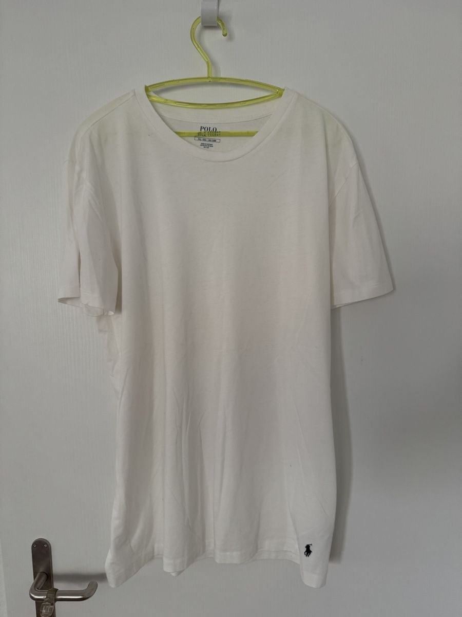 Ralph Lauren T-shirts: Polo Ralph Lauren T-Shirt, weiss, basic, oryginal – Neuf (Voir description) à Wetzikon ZH par Jan_wojt