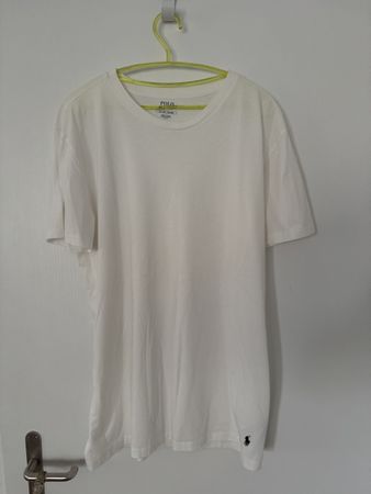 Polo Ralph Lauren T-Shirt, weiss, basic, oryginal