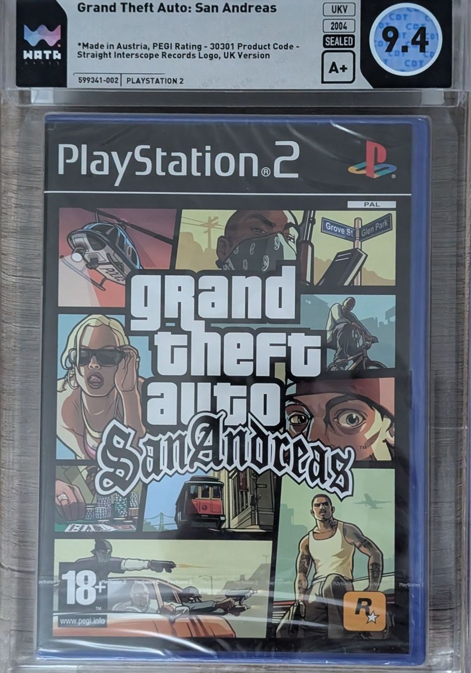 Giochi: Grand Theft Auto: San Andreas PS2 - NEUF scellé! – Nuovo e nell'imballaggio originale da Martigny venduto da DimilouGilbert