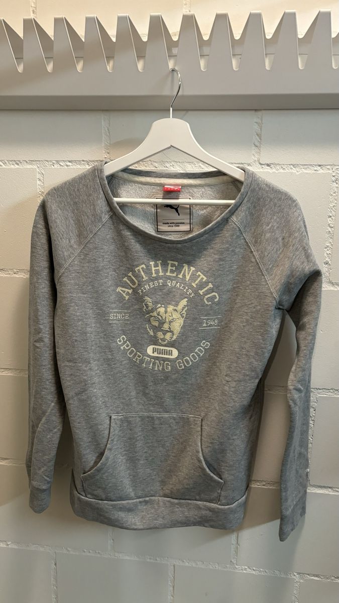 Puma Maglioni & Felpe: PUMA Pullover/Sweater ca. Gr. 36/38 hellgrau – Nuovo (secondo la descrizione) da Münchenbuchsee venduto da Broker12