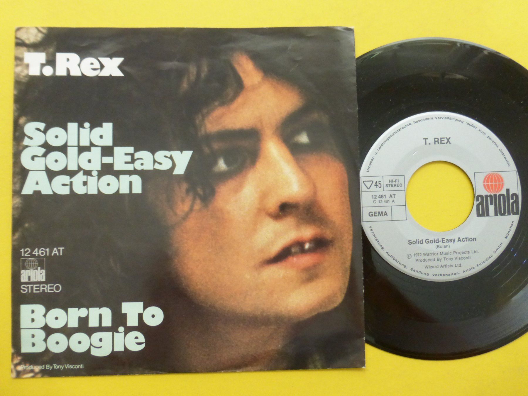 Dischi in vinile: T. Rex – Solid Gold-Easy Action / Born To Boogie – Usato da Zürich venduto da Swiss57