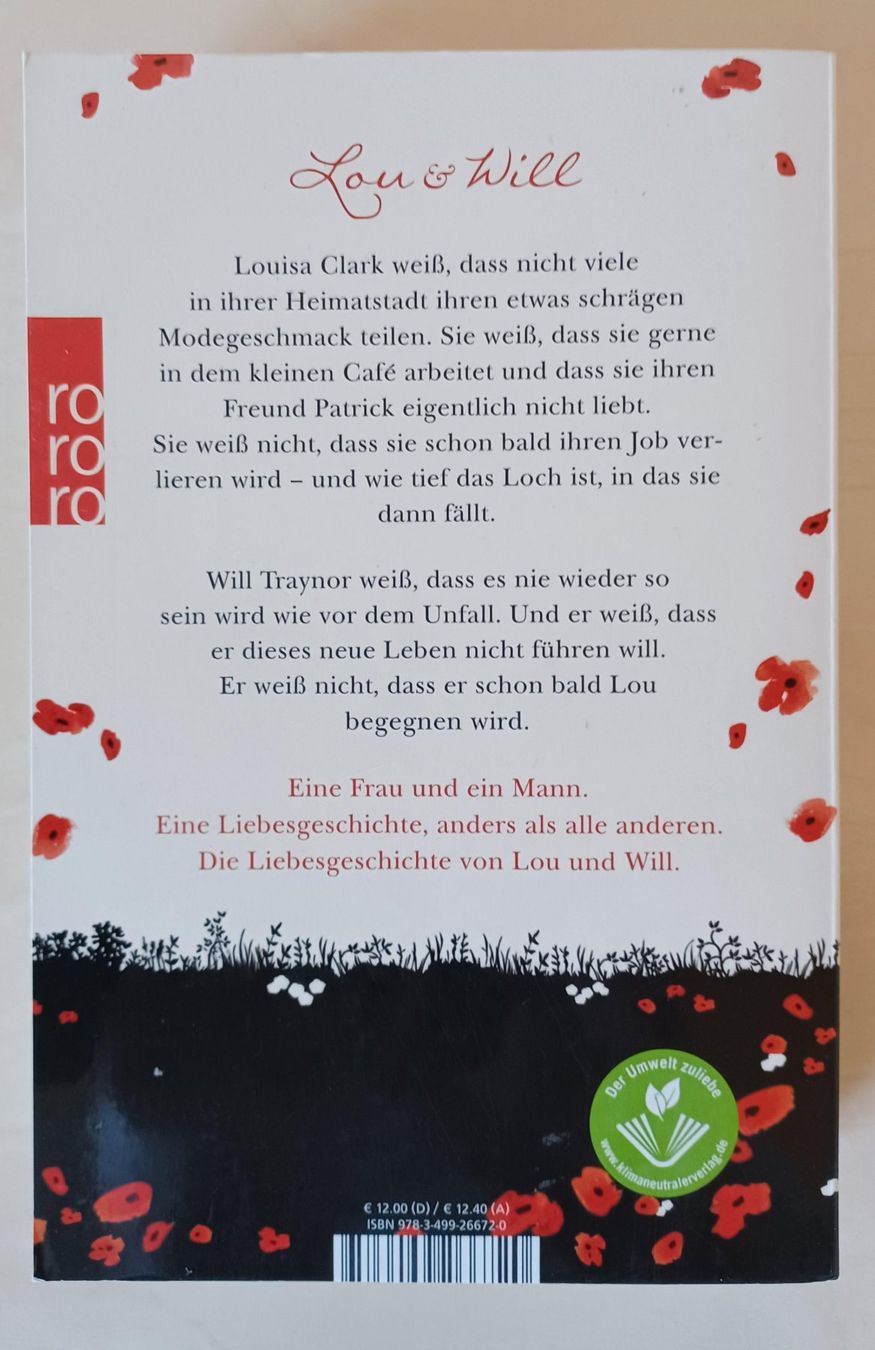 Bücher: Buch - Ein ganzes halbes Jahr – Gebraucht aus Leimbach TG von easydiver87 1